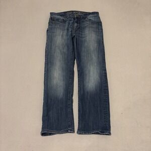 Mavi Zach Straight Leg Jeans Mens 32x34 Medium Wash Regular Rise Denim Casual